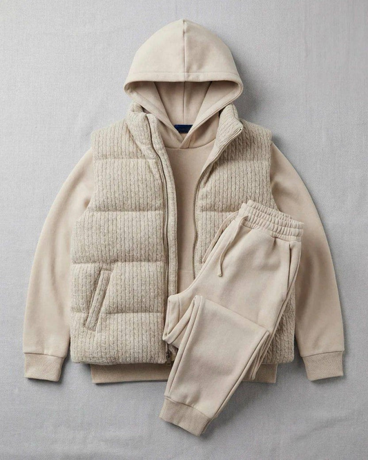 Heritage 3-Piece Gilet Set – Unisex